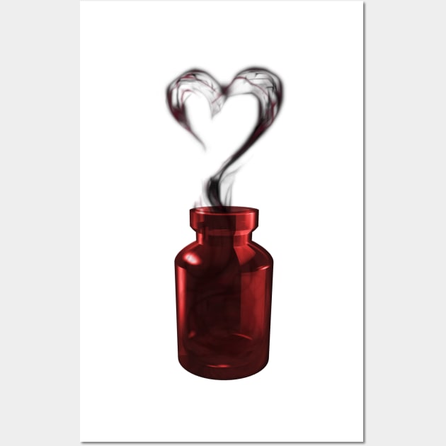 love potion Wall Art by somatosis